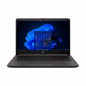 Portátil Hp 245 G10 Ryzen 3, viene equipado con una pantalla de 14" en diagonal hd con resolución 1366 x 768 BrightView, con microbordes.