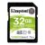 Memoria Sd 32 Gb Kingston Sdhc, Uhs-I, U1, V10 Clase 10 Sds2/32Gb