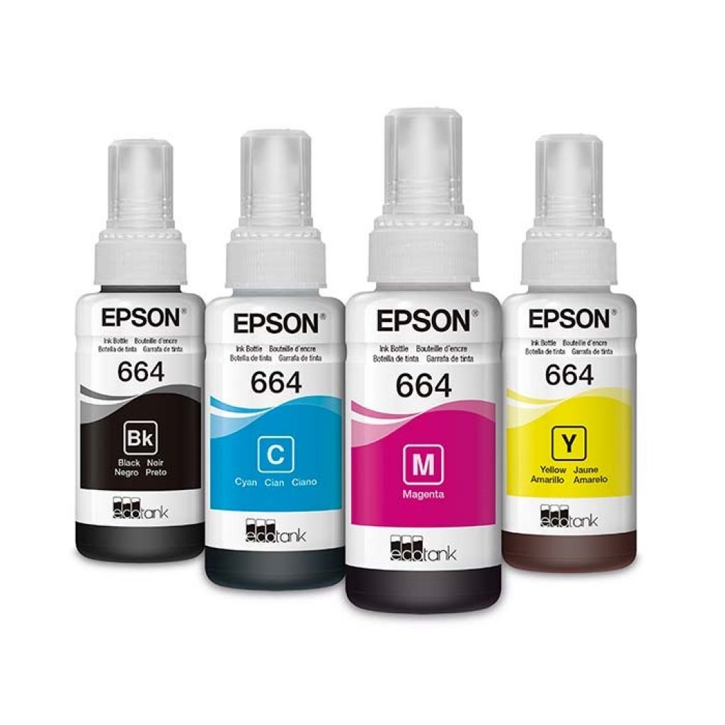 Epson T664120 Al Botella De Tinta Negra 70 Ml L200 Pcmart 9954