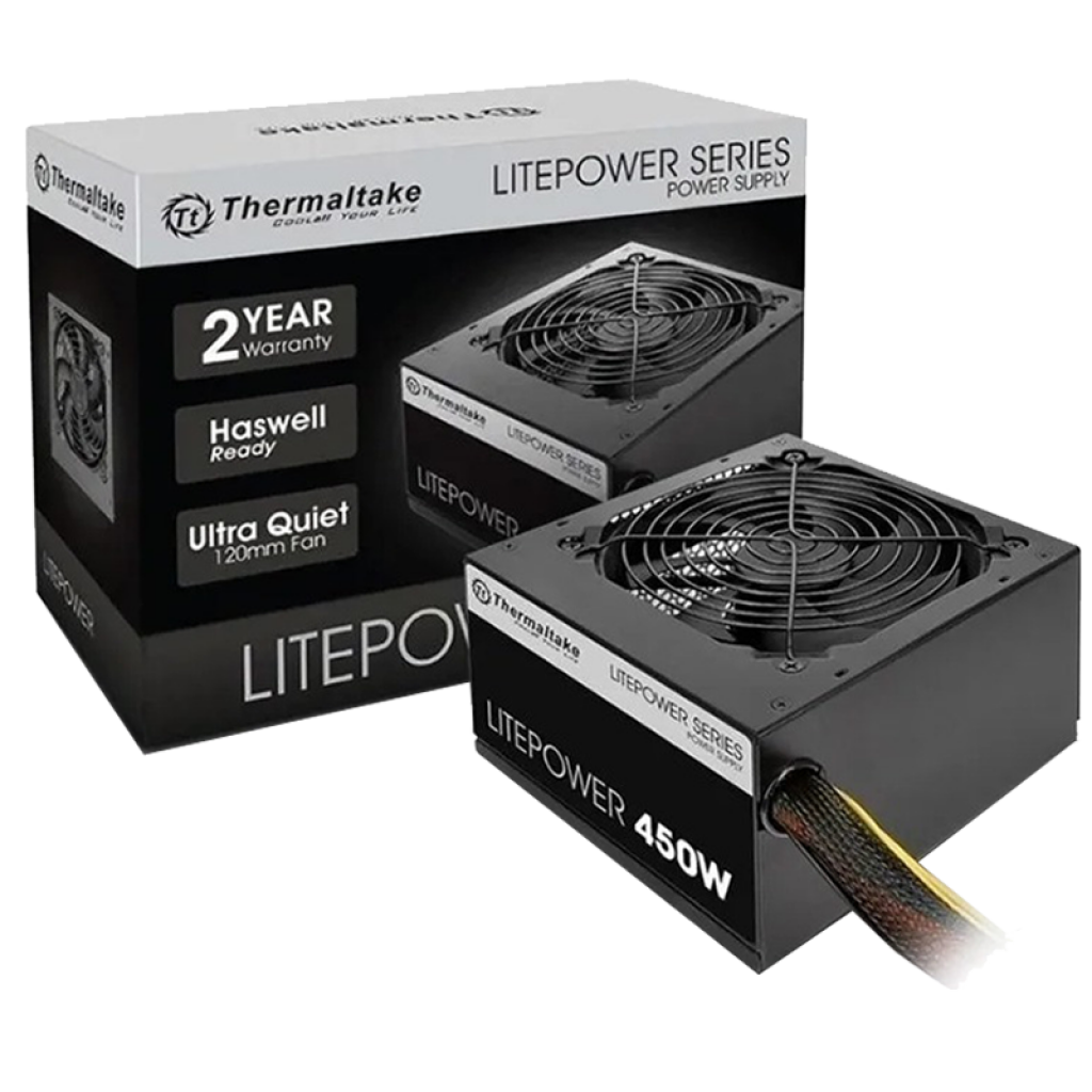 Fuente De Poder Thermaltake 450w Litepower Ltp 0450c F Pcmart