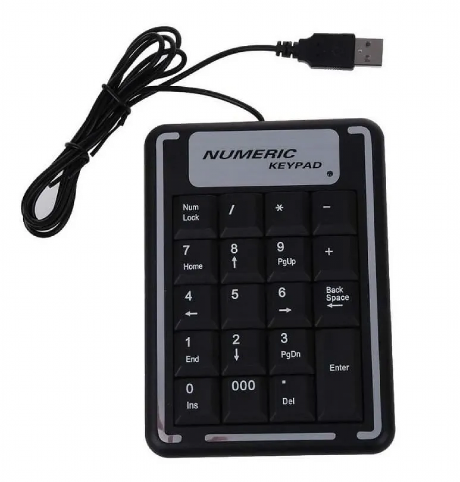 Teclado Numérico Usb Delgado Keypad Portatil Pc 19 Teclas PCMART